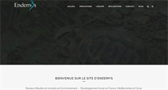 Desktop Screenshot of endemys.com